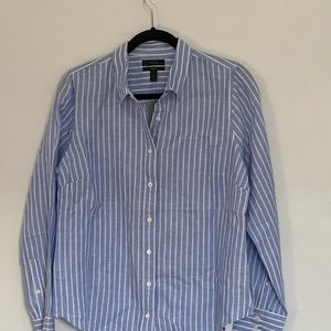 J. Crew Perfect shirt linen blend